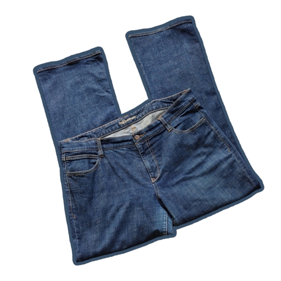 Old Navy The Dreamer Boot Cut Med Wash Jeans sz 14 - Picture 3 of 6